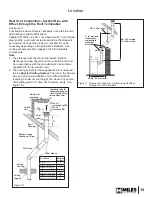 Preview for 13 page of Valor HORIZON 534XAN Installation & Operating Instructions Manual