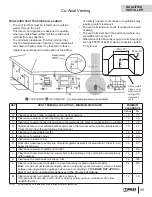 Preview for 25 page of Valor PORTRAIT 530IN Installation & Owner'S Manual