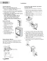 Preview for 32 page of Valor PORTRAIT 530IN Installation & Owner'S Manual