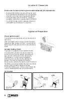 Preview for 8 page of Valor PORTRAIT 922ECN Installation & Operating Instructions Manual