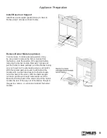 Preview for 9 page of Valor PORTRAIT 922ECN Installation & Operating Instructions Manual