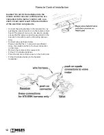 Preview for 12 page of Valor PORTRAIT 922ECN Installation & Operating Instructions Manual