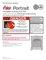 Valor Portrait Series Installation Manual preview