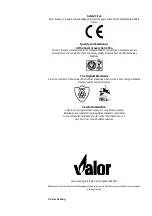 Preview for 9 page of Valor Ultimate Turbochim BR517R Owner'S Manual