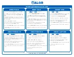 Valor VL500 Quick Reference Manual preview