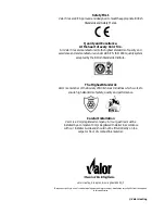 Preview for 10 page of Valor Wonderfire BR417 Owner'S Manual