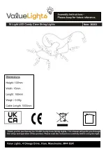 Preview for 1 page of Value Lights 26203 Assembly Instructions Manual