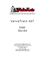 ValveTrain Amplification 427 User Manual preview
