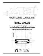 ValvTechnologies V1 Series Installation And Operations Maintenance Manual preview