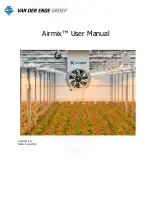 Preview for 1 page of VAN DER ENDE AIRMIX User Manual