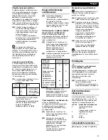 Preview for 53 page of Van der Sangen Ultra excellent Installation And Operating Instructions Manual