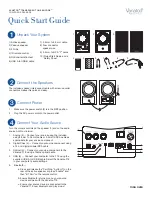 Vanatoo TRANSPARENT ONE ENCORE Quick Start Manual preview