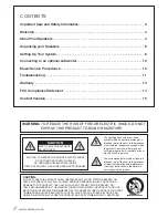 Preview for 2 page of Vanatoo Transparent One Owner'S Manual