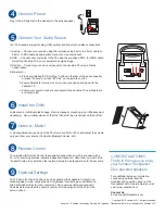 Preview for 2 page of Vanatoo TRANSPARENT ZERO Quick Start Manual