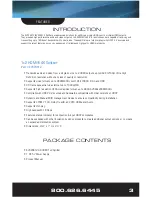 Preview for 3 page of Vanco Evolution EVSP4K12 1x2 Install Manual