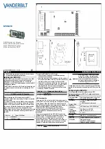 Vanderbilt SPCN310 Installation Instruction preview