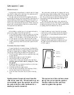 Preview for 10 page of Vandersteen Audio TREO Operation Manual