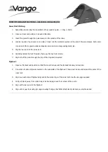 Vango HELIX 100 Instructions Manual preview