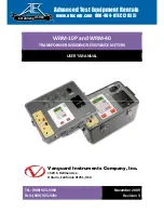 Vanguard Instruments Company WRM-10P User Manual preview