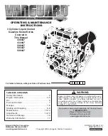 Vanguard 430447 Operating & Maintenance Instructions preview