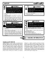 Предварительный просмотр 5 страницы Vanguard 540000 Series Operating & Maintenance Instructions