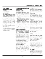 Preview for 11 page of Vanguard SBVBN(A) Owner'S Operation And Installation Manual