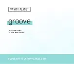 VANITY PLANET Groove Manual preview