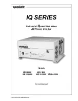 Vanner IQ Series Owner'S Manual preview