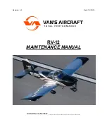 Van's Aircraft RV-12 Maintenance Manual preview