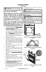 Preview for 11 page of Vantage Hearth VMH26TNC Owners Manual And Installation Manual