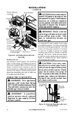 Preview for 16 page of Vantage Hearth VMH26TNC Owners Manual And Installation Manual