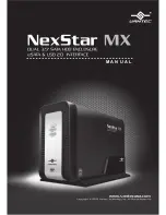 Preview for 1 page of Vantec NexStar MX Manual