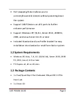 Preview for 4 page of Vantec UGT-PCE430-2C User Manual