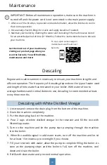 Preview for 13 page of Vapor Clean Pro6 Duo Owner'S Manual