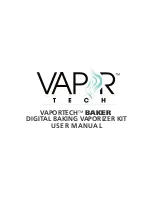 VaporTech Baker User Manual preview