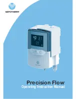 Vapotherm precision flow Operating Instructions Manual preview