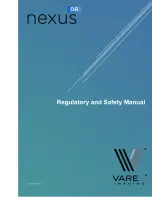 Предварительный просмотр 1 страницы Varex Imaging nexus DR Safety Manual