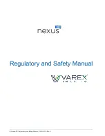 Предварительный просмотр 2 страницы Varex Imaging nexus DR Safety Manual