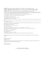 Предварительный просмотр 2 страницы Vari Lite VL3000 Series User Manual