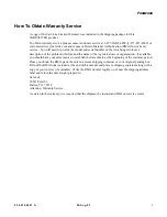 Preview for 3 page of Vari Lite VL3000 Series User Manual