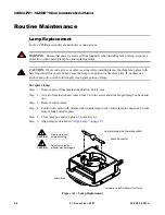 Preview for 74 page of Vari Lite VL3500 Spot Luminaire User Manual