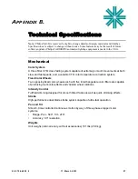 Preview for 115 page of Vari Lite VL4000 BeamWash Luminaire User Manual