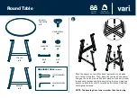 Vari Round Table Instruction Sheet preview