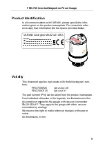 Preview for 5 page of Varian FRG-700 series Short Operating Instructions