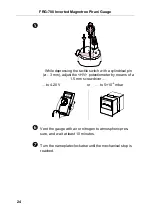 Preview for 24 page of Varian FRG-700 series Short Operating Instructions