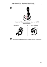 Preview for 25 page of Varian FRG-700 series Short Operating Instructions