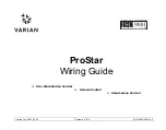 Varian ProStar Wiring Manual предпросмотр