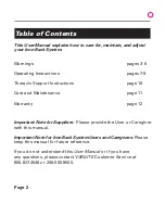 Preview for 2 page of VARILITE ICON BACK SYSTEM User Manual