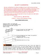 Предварительный просмотр 2 страницы VAS BBCXL505GB Assembly Instructions Manual