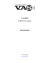 VAS PS21 Operation Manual предпросмотр